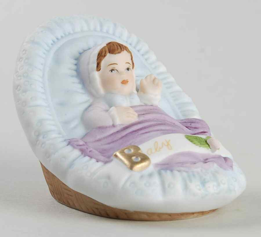 Growing Up Girls Newborn-Brunette - No Box by Enesco-1