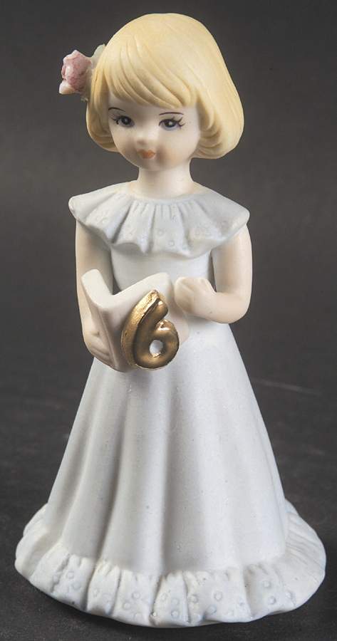 Growing Up Girls 6th Birthday-Blonde - No Box by Enesco-1