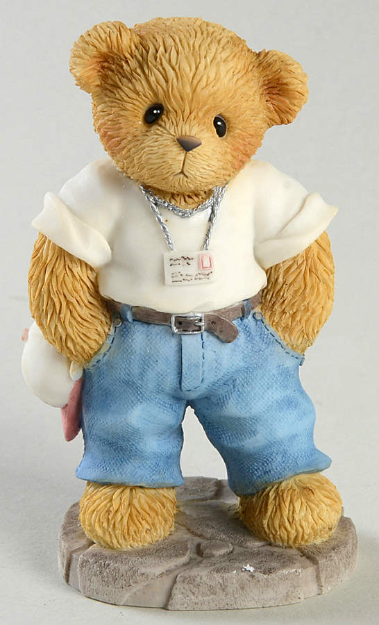 Cherished Teddies Collector Club Figures Giacomo-Jake Bearcino The Strong - Boxed by Enesco-1