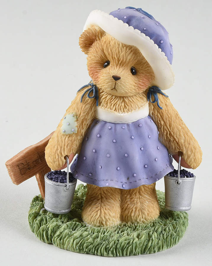 Cherished Teddies Collector Club Figures Leah-2003 Charter Symbol Of Membership - Boxed by Enesco-1