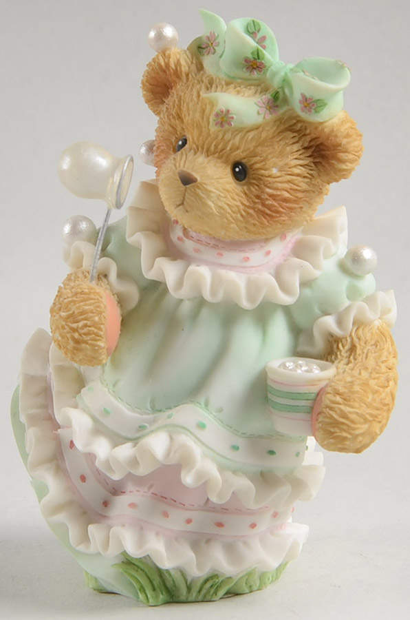 Cherished Teddies Collector Club Figures Blaire - Green - Boxed by Enesco-1