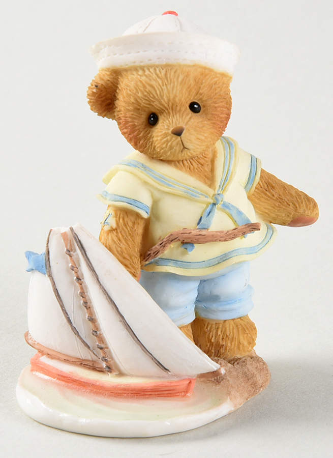 Cherished Teddies Collector Club Figures Aaron-2007 Club Exclusive - Boxed by Enesco-1