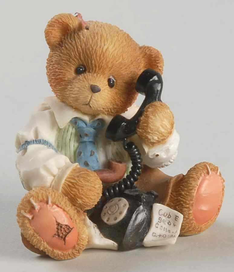Cherished Teddies Collector Club Figures R. Harrison Hartford-Red Pencil - Boxed by Enesco-1