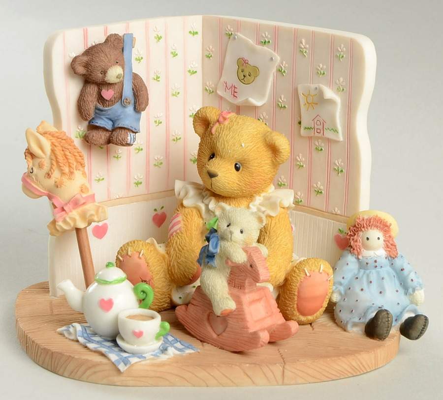 Cherished Teddies Collector Club Figures Mary Jane-My Favorite Things - No Box by Enesco-1