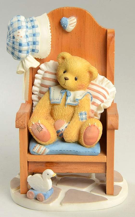 Cherished Teddies Collector Club Figures Amelia-You Make Me Smile - Boxed by Enesco-1