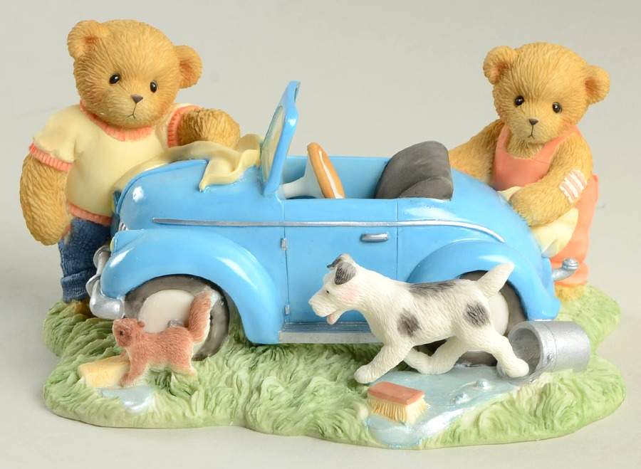 Cherished Teddies Collector Club Figures Tommy & Eddie - Boxed by Enesco-1