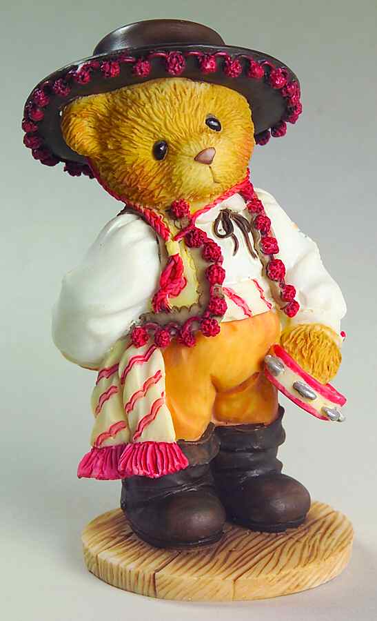 Across the Seas-Cherished Teddies Fernando-Spain - Boxed by Enesco-1