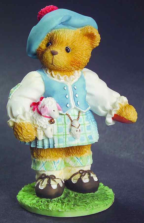 Across the Seas-Cherished Teddies Lorna-Scotland - Boxed by Enesco-1