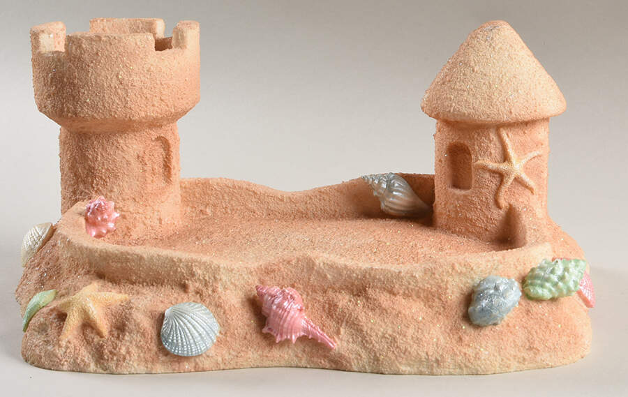 By the Sea-Cherished Teddies Display Stand-Sandcastle Only - No Box by Cherished Teddies-1