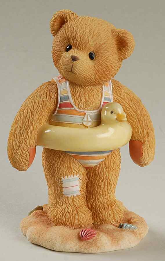 By the Sea-Cherished Teddies Jerry-Ready To Make A Splash - With Box by Cherished Teddies-1