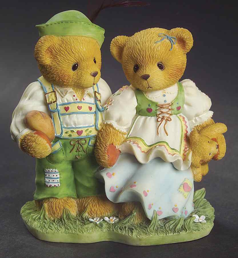 Happily Ever After-Cherised Teddies Harvey And Gigi-Finding The Path To Your - Boxed by Enesco-1