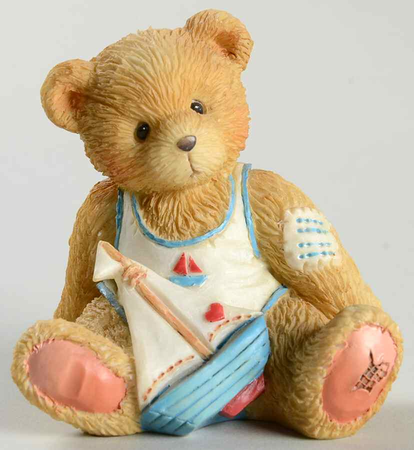 Monthly Friends To Cherish August- Arthur Shooth Sailing - No Box by Enesco-1