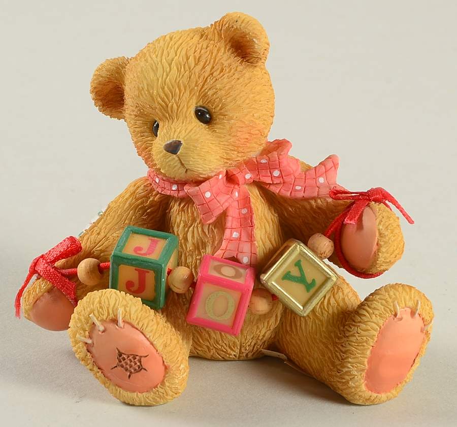 Holiday Dangling Blocks-Cherised Teddies Joy-You Always Bring Joy - Boxed by Enesco-1