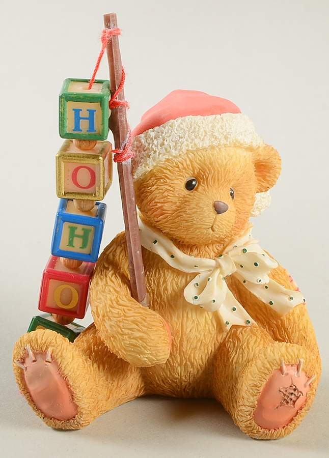 Holiday Dangling Blocks-Cherised Teddies Holden-Catchin The Holiday Spirit - No Box by Enesco-1