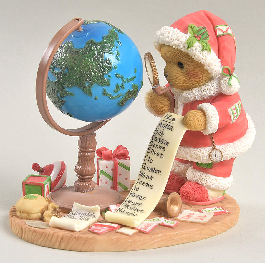 Santa Series Stanley - Finding Out Who's Been Naughty - Boxed by Enesco-1