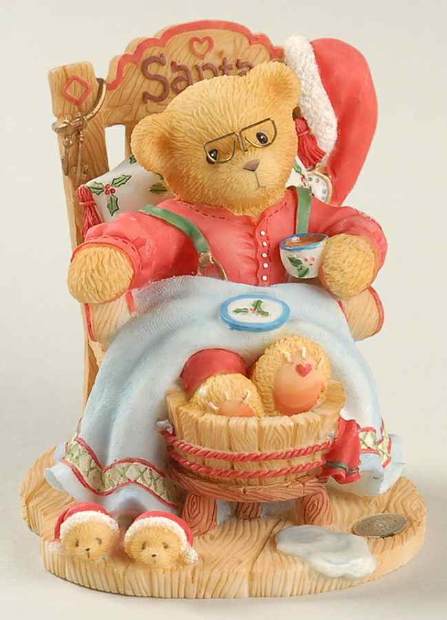 Santa Series Santa - A Little Holiday R & R - Boxed by Enesco-1