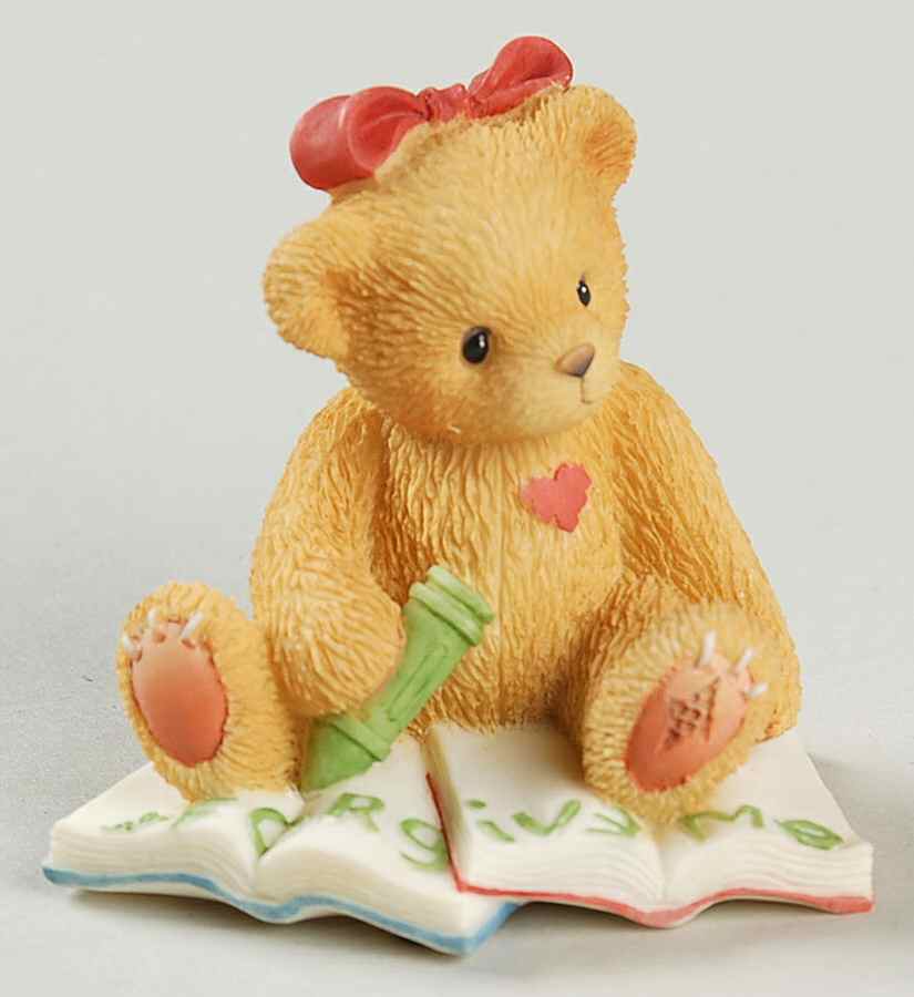 Just Between Friends-Cherised Teddies Forgive Me - No Box by Enesco-1