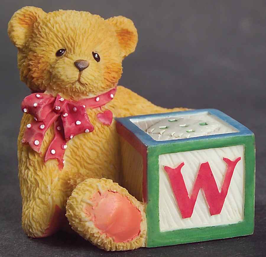 T Is for Teddies W Block - Boxed by Enesco-1