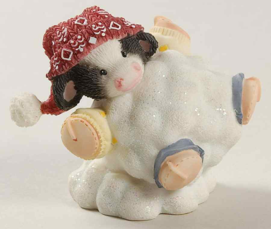 Mary's Moo Moos Christmas Rolling Pasture - Boxed by Enesco-1