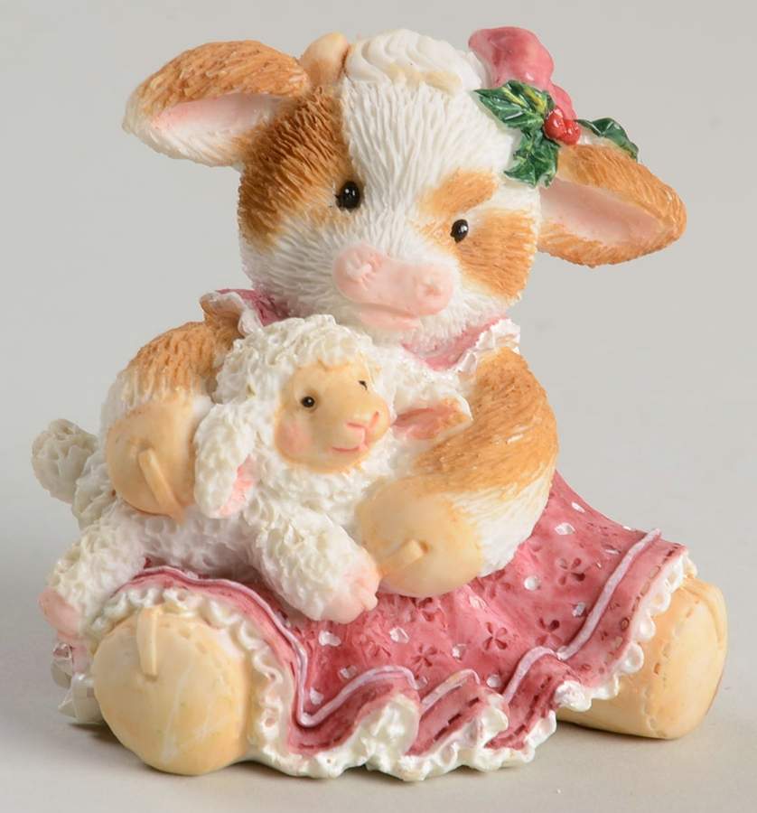 Mary's Moo Moos Christmas Mooey Christmas To Ewe - Boxed by Enesco-1