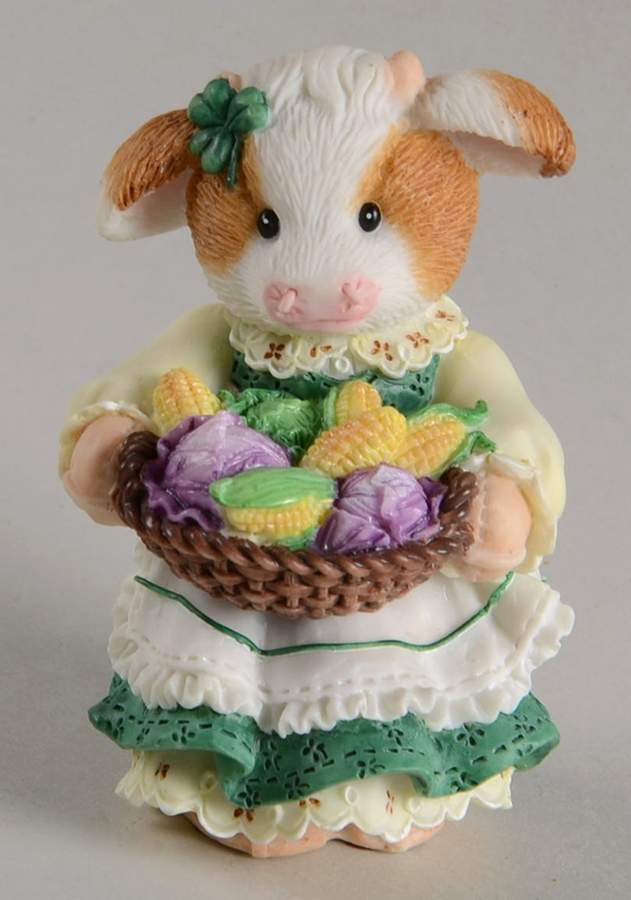 Marys Moo Moos Months of The Year March-Corn, Beef And Cabbage - Boxed by Enesco-1