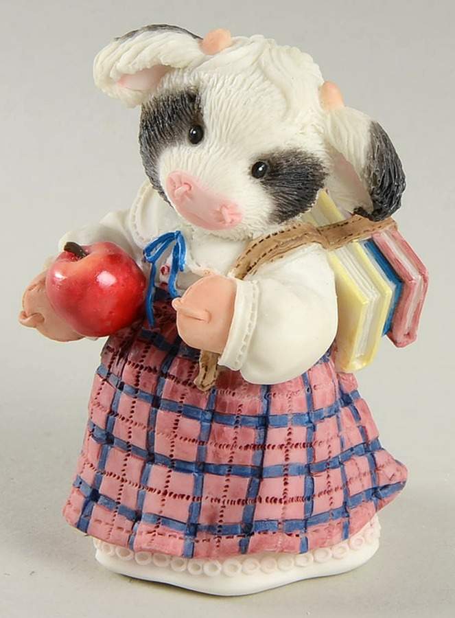 Marys Moo Moos Months of The Year September-Making The Grade - Boxed by Enesco-1