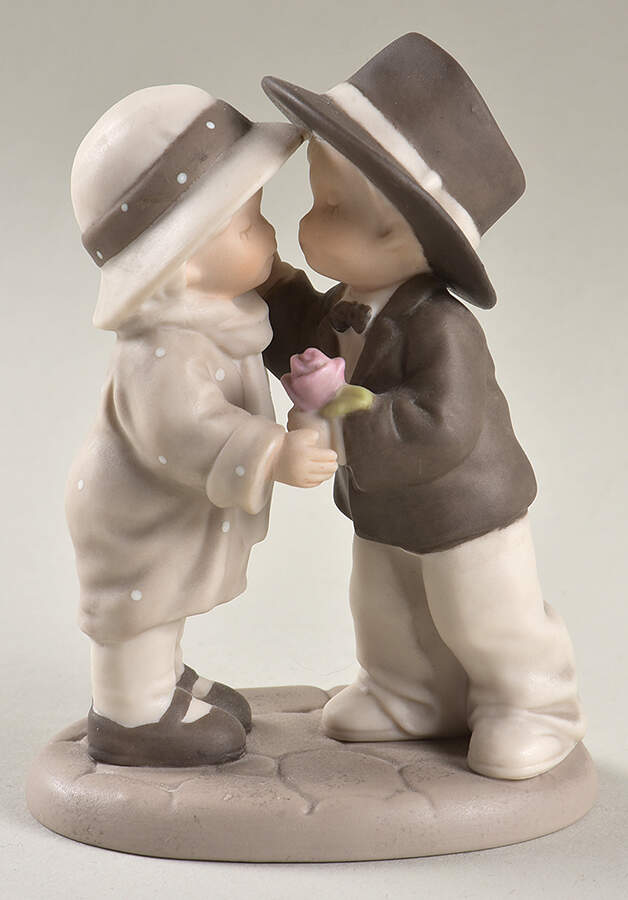 Pretty As A Picture  A Rose For A Kiss - No Box by Enesco-1