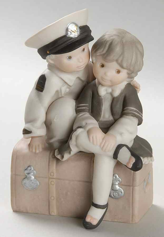 Pretty As A Picture  Our Love Keeps Me Afloat - Boxed by Enesco-1