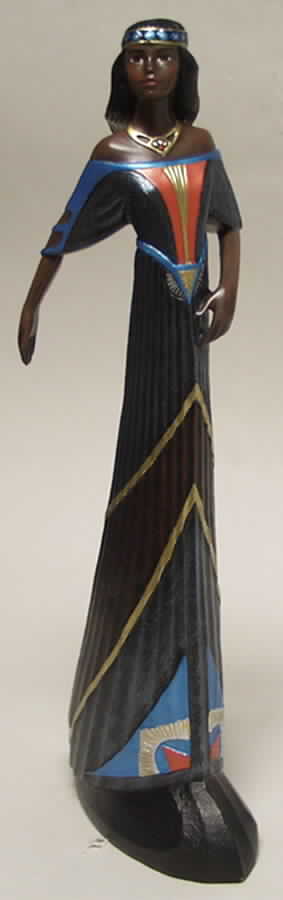 Mahogany Princess-Figurine Millennium - With Box by Enesco-1