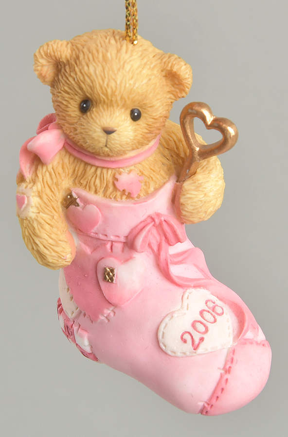 Cherished Teddies Ornament Love Is The Best Stocking Stuffer - Boxed by Enesco-1