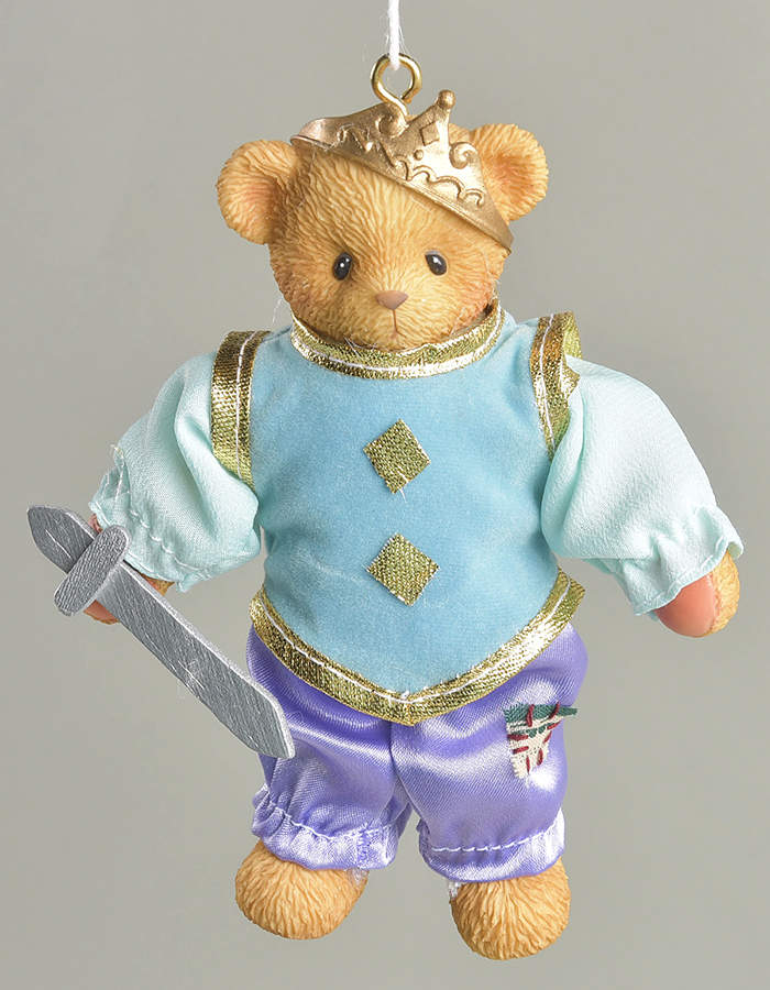 Cherished Teddies Ornament Boy Prince Marionette Ornament - Boxed by Enesco-1