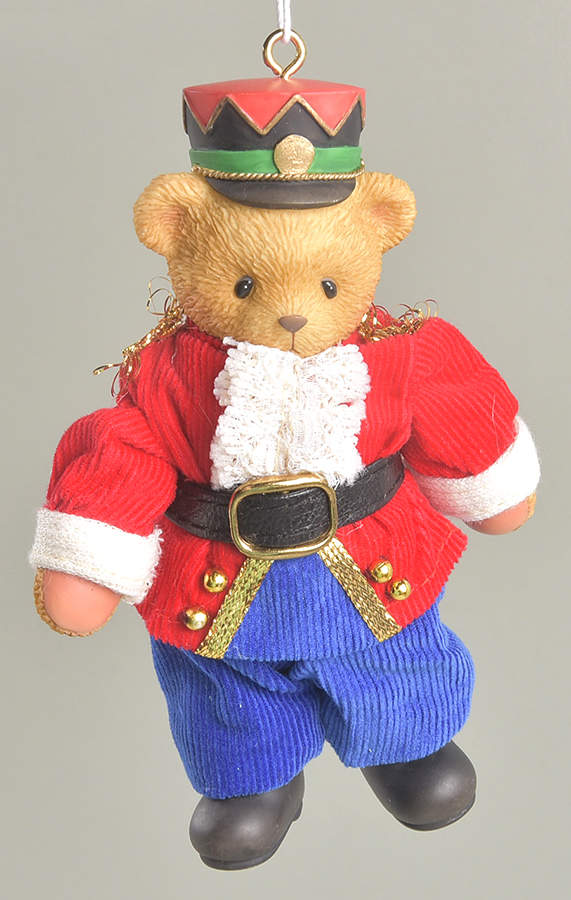 Cherished Teddies Ornament Nutcracker Marionette Ornament - Boxed by Enesco-1