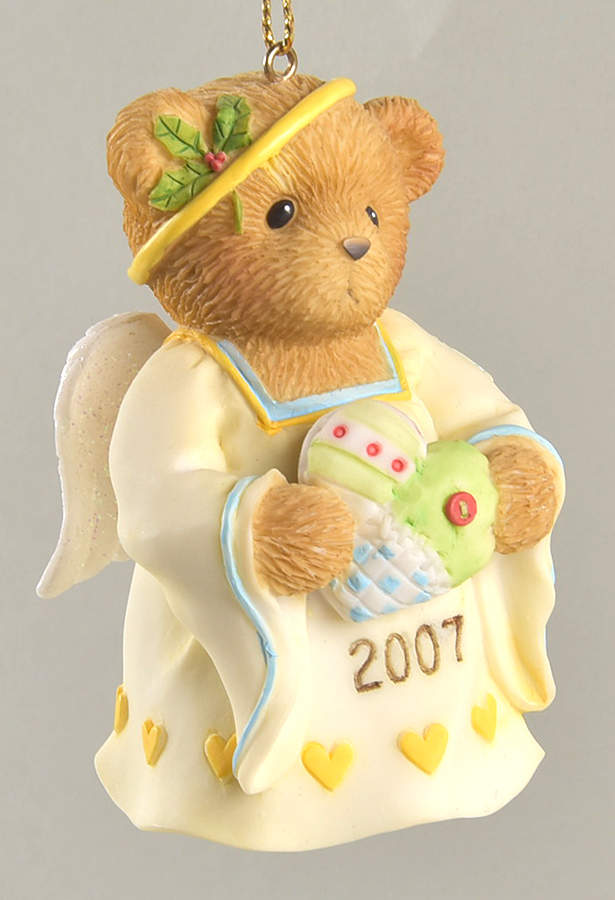 Annual Angel Ornament-Cherished Teddies Tis The Season To Be Filled With Love - Boxed by Enesco-1