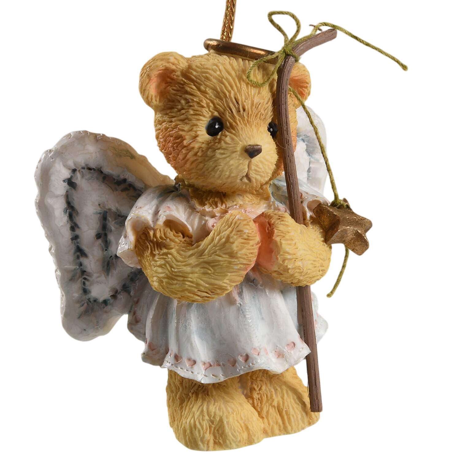 Cherished Teddies Ornament Angie-Angel Bear - No Box by Enesco-1