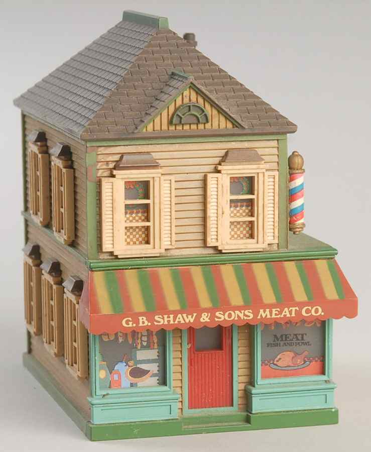 Pine Hollow Village G.B. Shaw & Sons Meat Co. - Boxed by Enesco-1