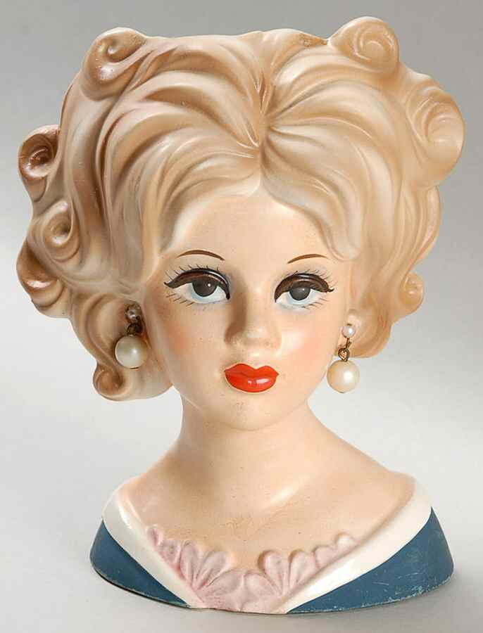 Enesco Head Vases Sophisticated Teen - No Box by Enesco-1