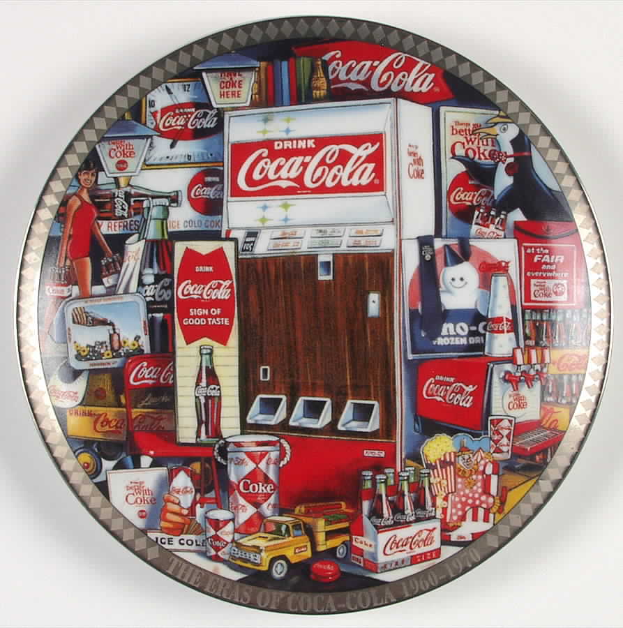 Eras Of Coca Cola 1960-1970 Coca Cola - Boxed by Enesco-1