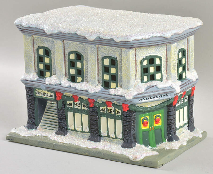 It's a Wonderful Life Bailey, Building And Loan - No Box by Enesco-1