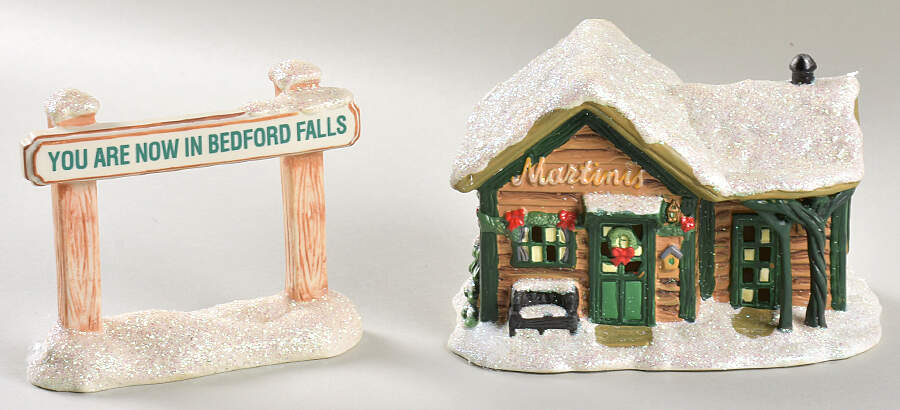It's a Wonderful Life Martinis Bar - Boxed by Enesco-1