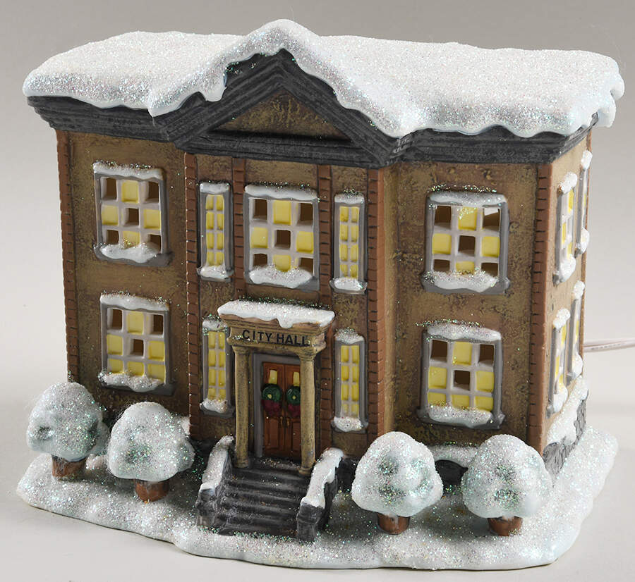 It's a Wonderful Life City Hall - Boxed by Enesco-1