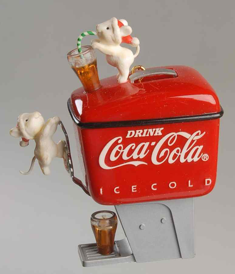 Coca Cola Ornaments Have A Coke And A Smile - Boxed by Enesco-1