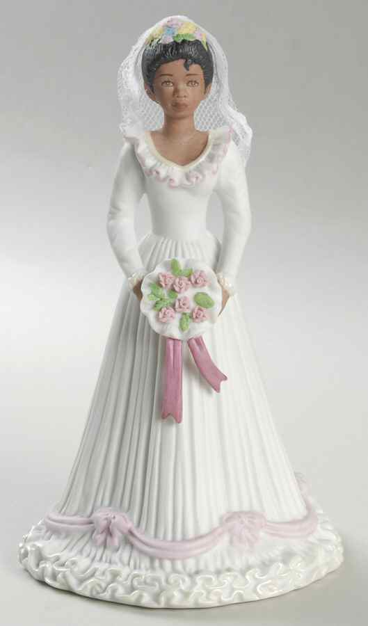 Growing Up Girls African American Bride - Boxed by Enesco-1