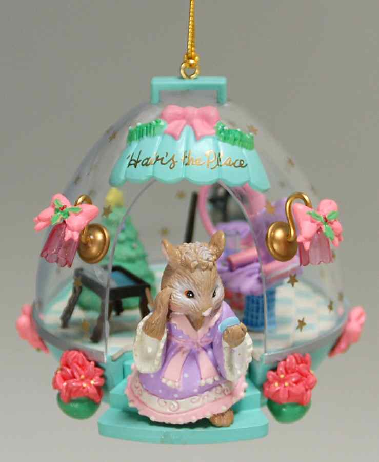 Treasury of Christmas Ornaments Hair's The Place - Boxed by Enesco-1