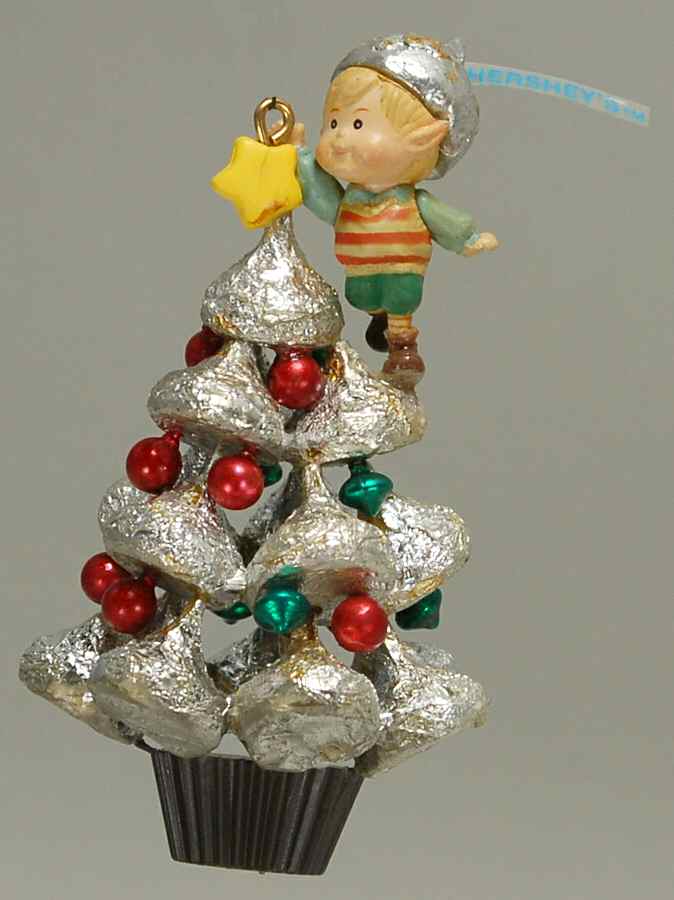 Treasury of Christmas Ornaments Merry Kisses-Hershey - Boxed by Enesco-1