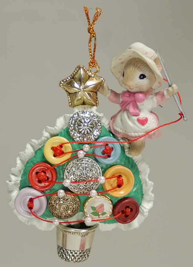 Treasury of Christmas Ornaments Buttoning Up Or Holiday Best - Boxed by Enesco-1