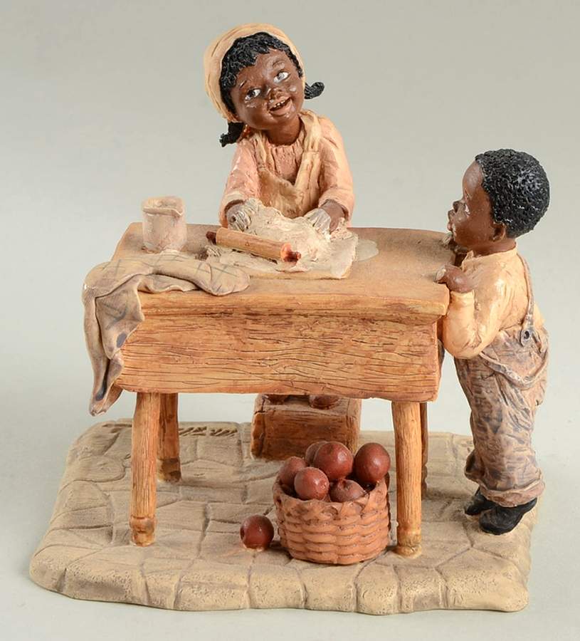 Miss Marthas Collection Jenny&Jeremiah-Birthday Biscuits W/Love - Boxed by Enesco-1