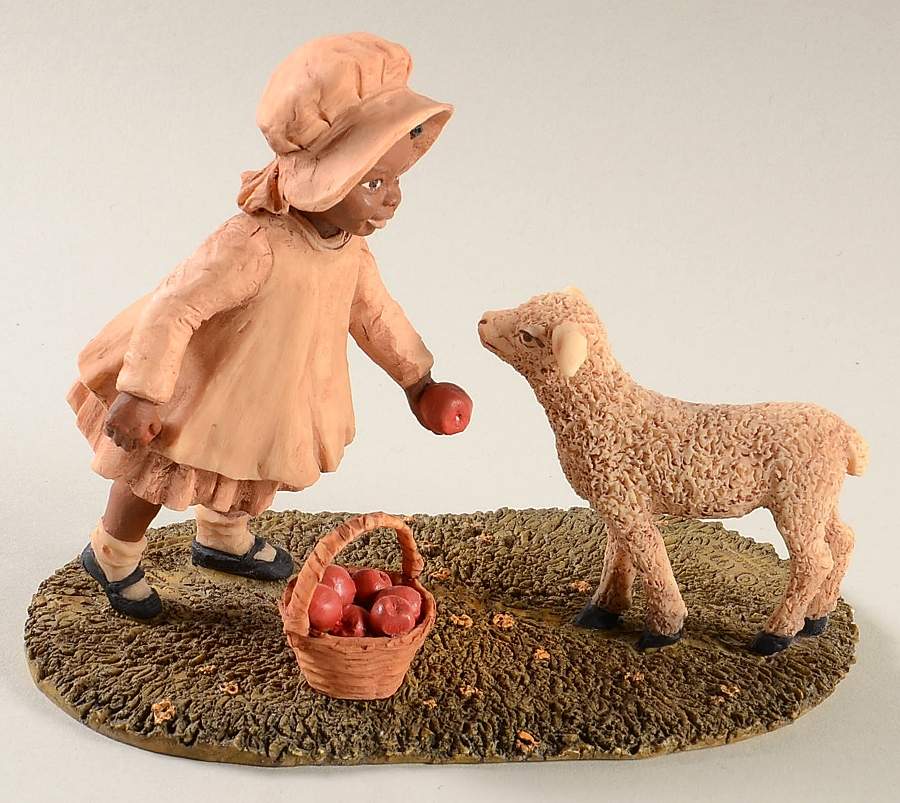 Miss Marthas Collection Sara Lou-Here Lammie - Boxed by Enesco-1