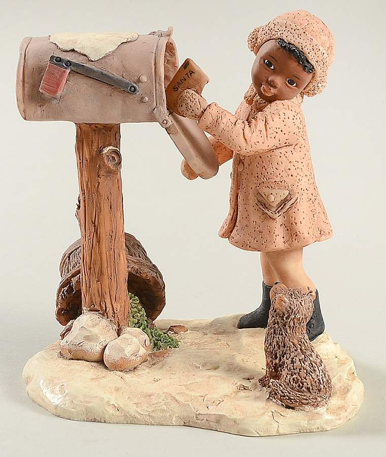 Miss Marthas Collection Frin-Don't Worry Santa Won't Forget Us - Boxed by Enesco-1