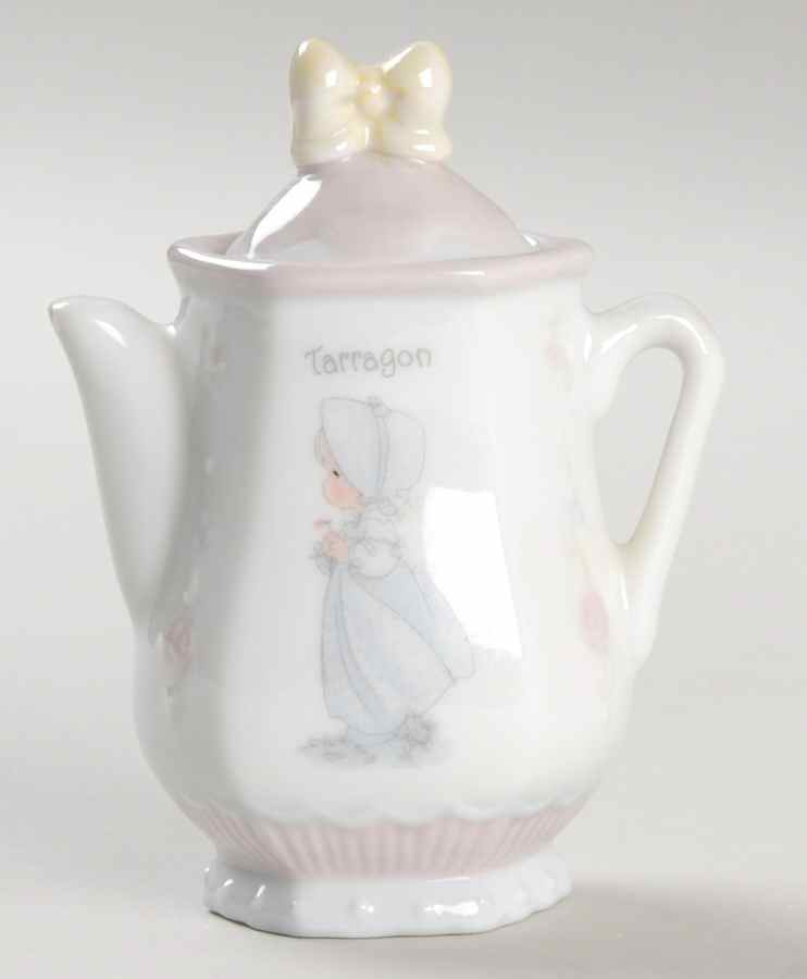 Precious Moments Spice Jars Tarragon - Spice Jar Set-Ind Jar-Motif 18 by Enesco-1