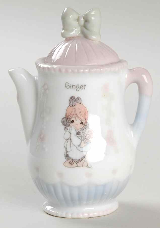Precious Moments Spice Jars Ginger - Spice Jar Set-Ind Jar-Motif 16 by Enesco-1